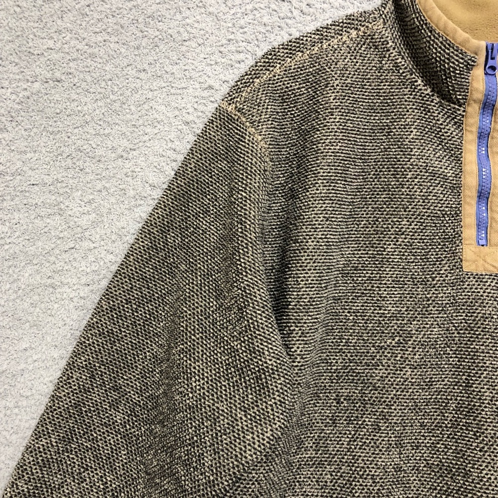 Southern Marsh Men Highland Alpaca Pullover Size XL Quarter Zip Mock Neck Winter - Picture 5 of 16